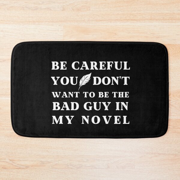 Item preview, Bad Guy Write Read Author Book Bookworm Literature Cute Funny Gift Sarcastic Happy Fun Introvert Awkward Geek Hipster Silly Inspirational Motivational Birthday Present designed and sold by EpsilonEridani.