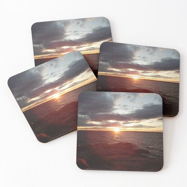 Item preview, Sunset on the rocks designed and sold by lambosdesigns.