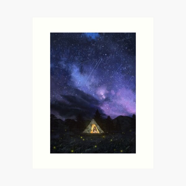 Item preview, Camping On a Summer Night designed and sold by Aeppol.