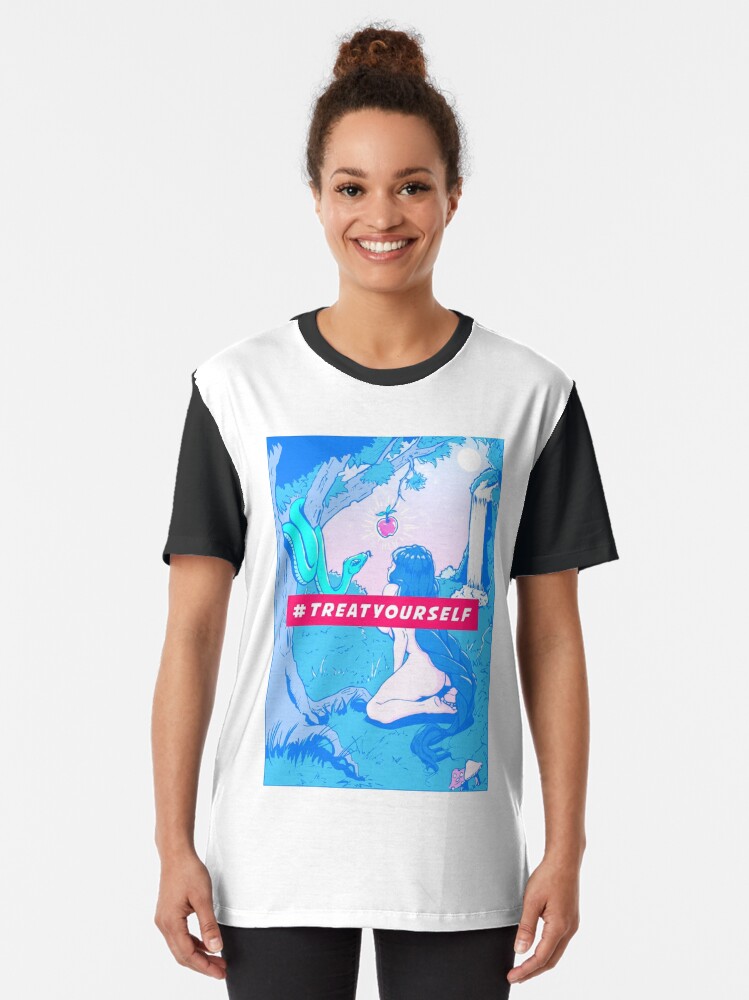 Alternate view of Treat Yourself you deserve it Graphic T-Shirt