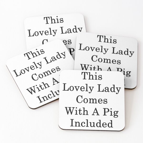 Item preview, This Lovely Lady Comes With A Pig Included  designed and sold by supernova23.