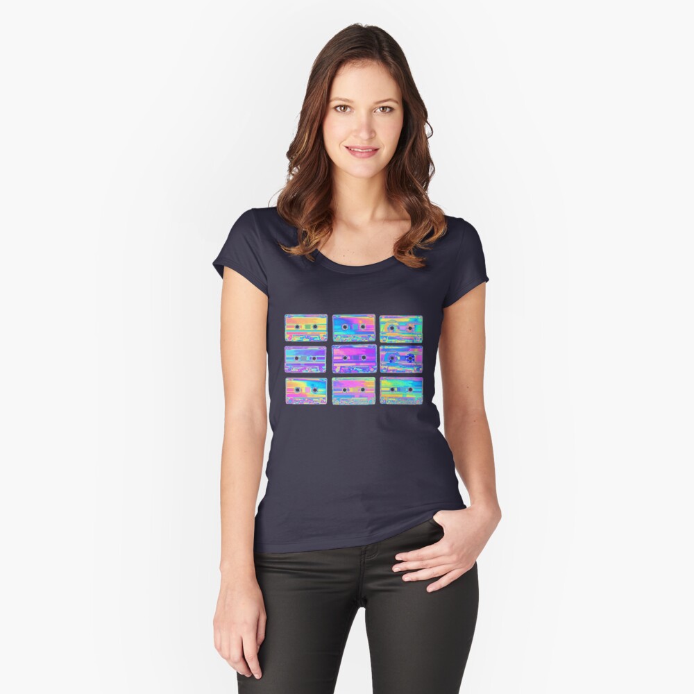 Item preview, Fitted Scoop T-Shirt designed and sold by dinaaaaaah.