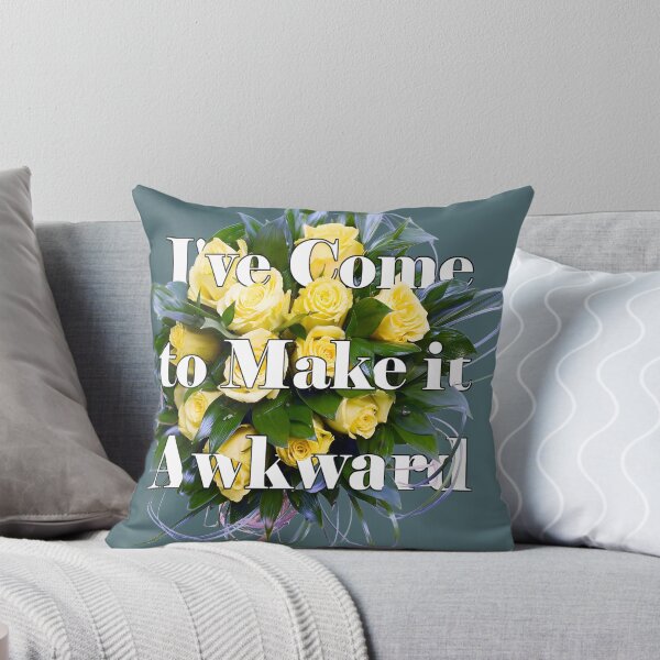 Item preview, I've Come to Make it Awkward Floral Design designed and sold by Paula Helit.