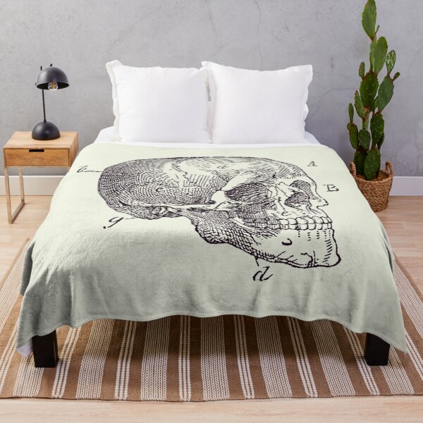 Item preview, Skull Diagram - Vintage Anatomy Poster 2 designed and sold by VAposters.