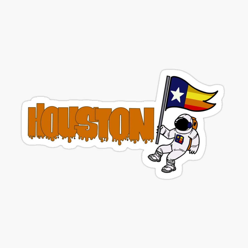 Space City Baseball - Houston Astros - Magnet