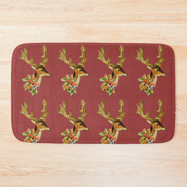 Item preview, Festive Fallow Deer designed and sold by snowydeer.