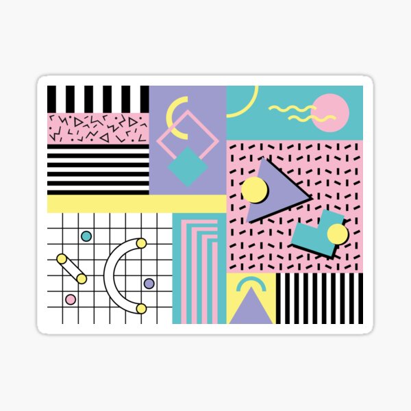 Item preview, Memphis Pattern 25 - Retro 90s / 80s designed and sold by GraphicWave.