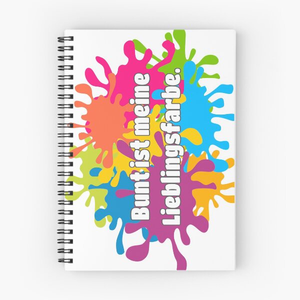 Item preview, Bunt ist meine Lieblingsfarbe. designed and sold by tannie.