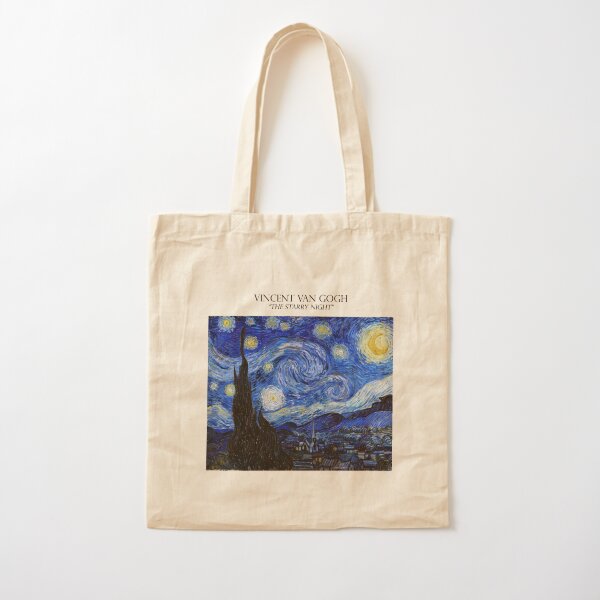 Starry Cotton Tote Bag