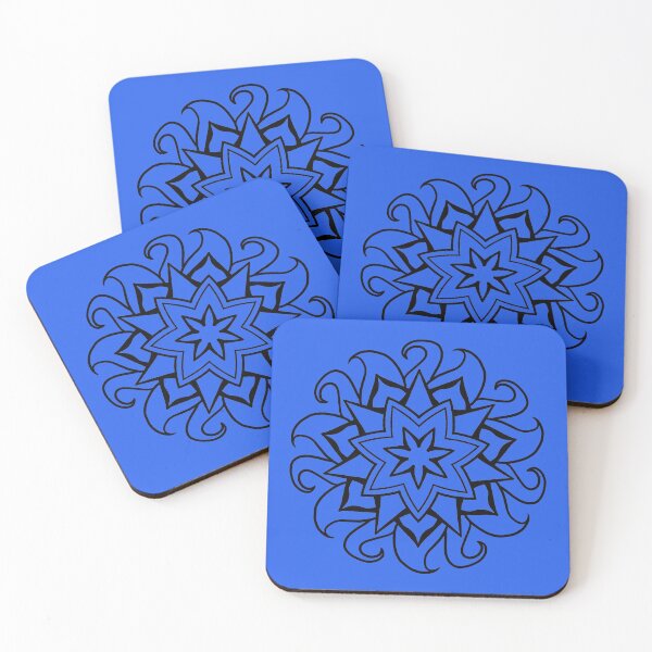 Item preview, Pointed Flower Mandala line work designed and sold by SirCrim.