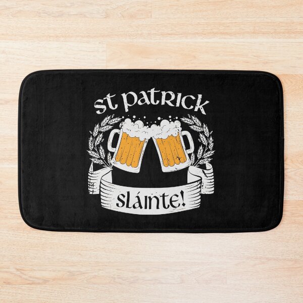 Item preview, Retro Saint Patricks Day Gaelic Irish Toast Slainte designed and sold by KiteOfWind.