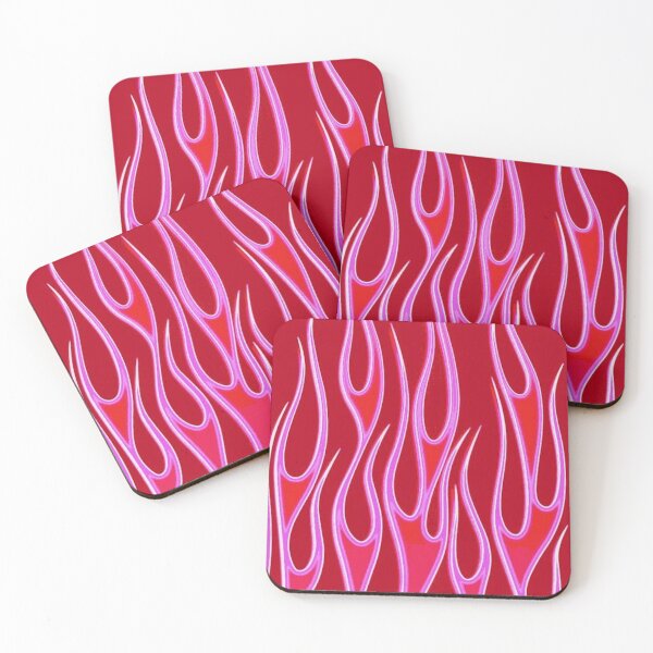 Item preview, pink red flames designed and sold by hannahwyt.