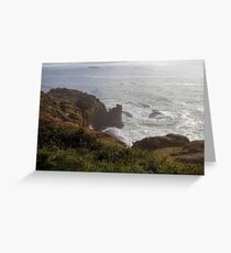 In The Sepulcher There By The Sea Greeting Card