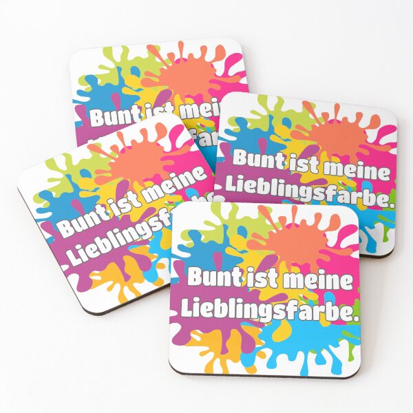 Item preview, Bunt ist meine Lieblingsfarbe. designed and sold by tannie.