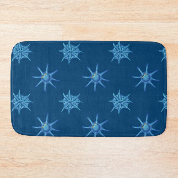 Item preview, Cute Blue Octopus from above and below designed and sold by DoodleTrees.