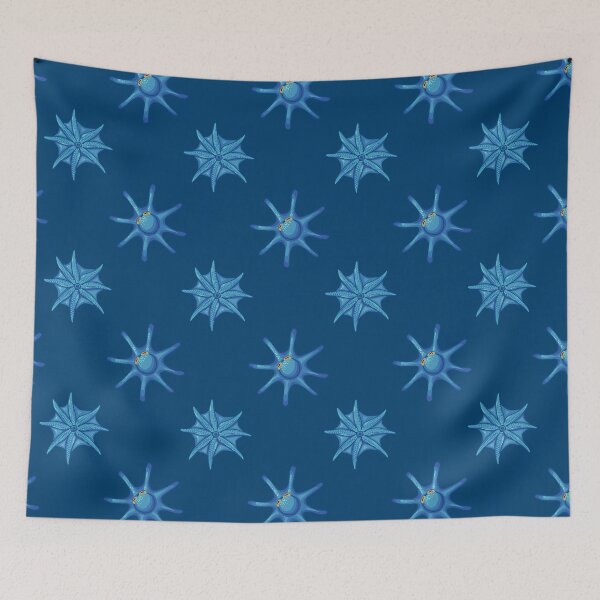Item preview, Cute Blue Octopus from above and below designed and sold by DoodleTrees.