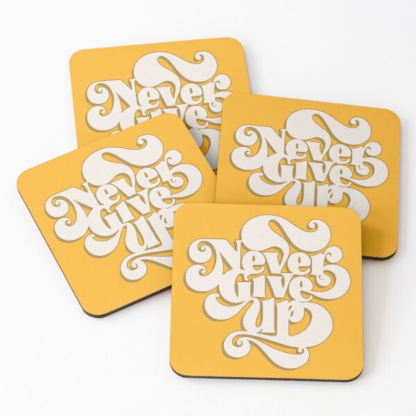 Item preview, never give up designed and sold by noviajonatan.