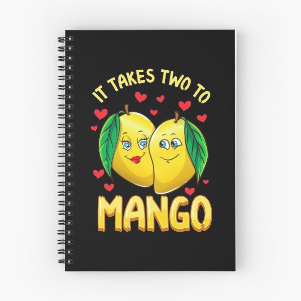 Item preview, It Takes Two To Mango Funny Fruit Tango Food Pun designed and sold by perfectpresents.