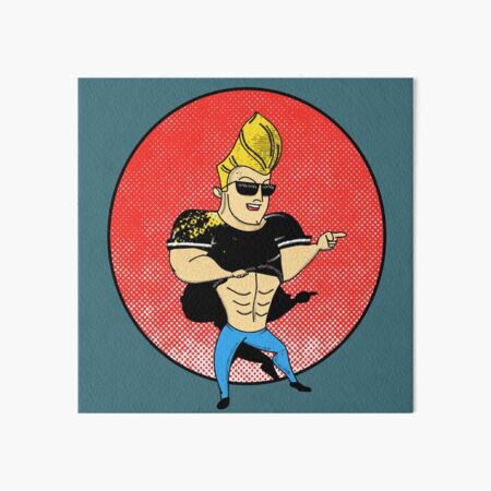 Johnny Bravo, an art print by Ephrem Rokk - INPRNT