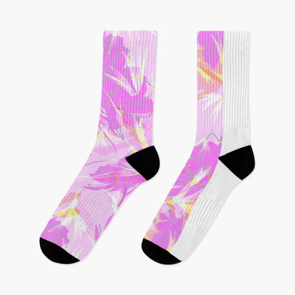 Item preview, Tropical Bird of Paradise in Pink designed and sold by Dora Yvonne Textiles.