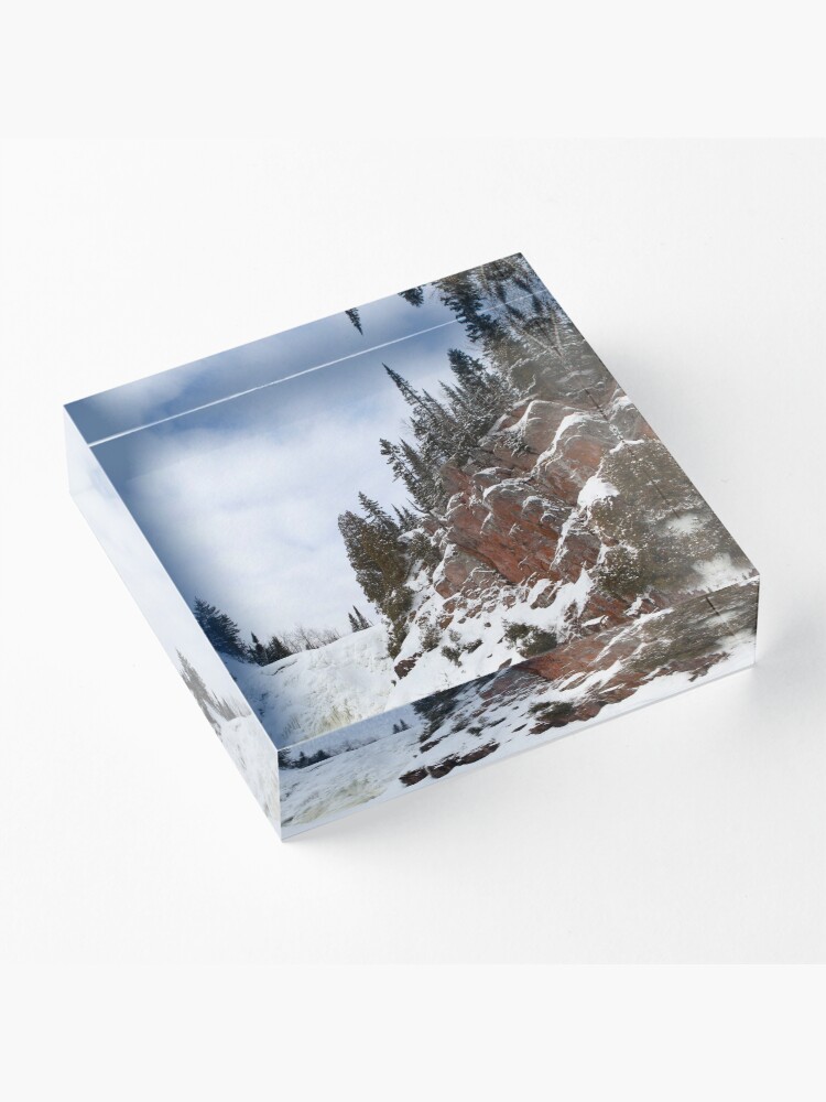 Alternate view of High Falls Acrylic Block