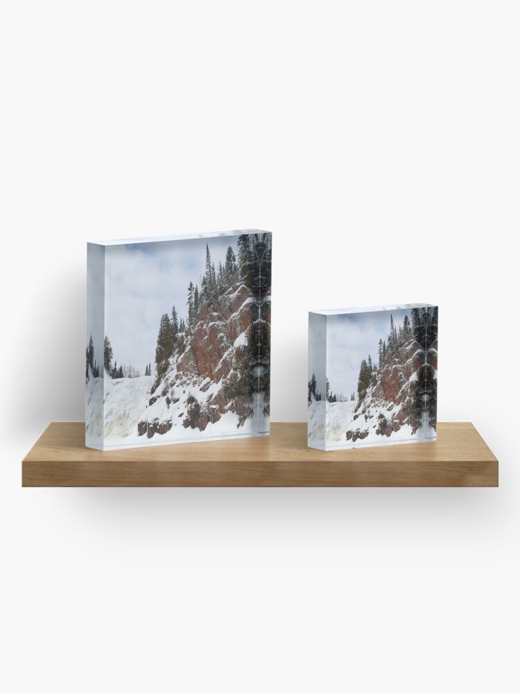 Alternate view of High Falls Acrylic Block