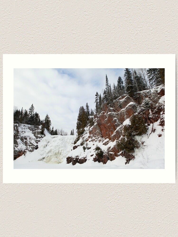 Alternate view of High Falls Art Print
