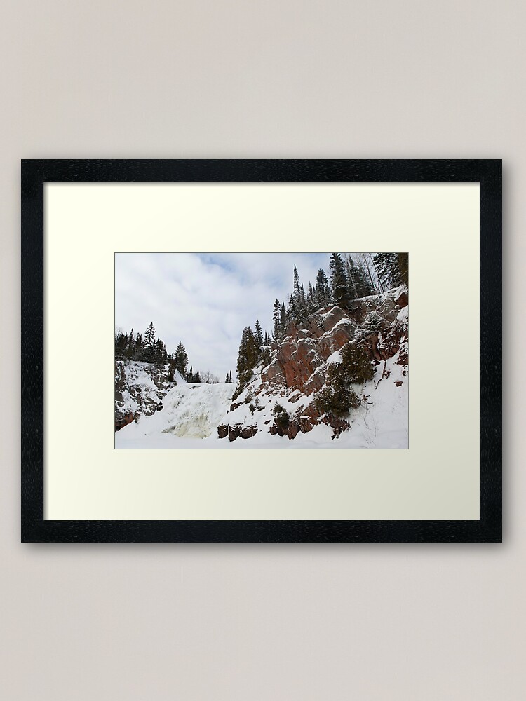 Alternate view of High Falls Framed Art Print