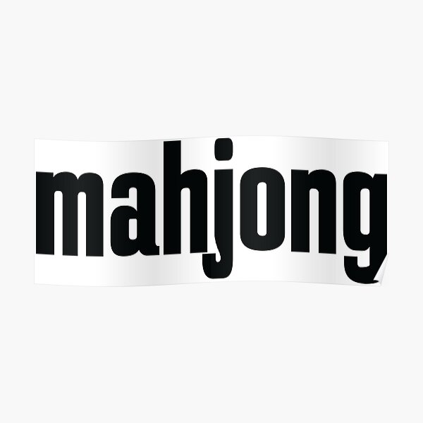 Mahjong Poster