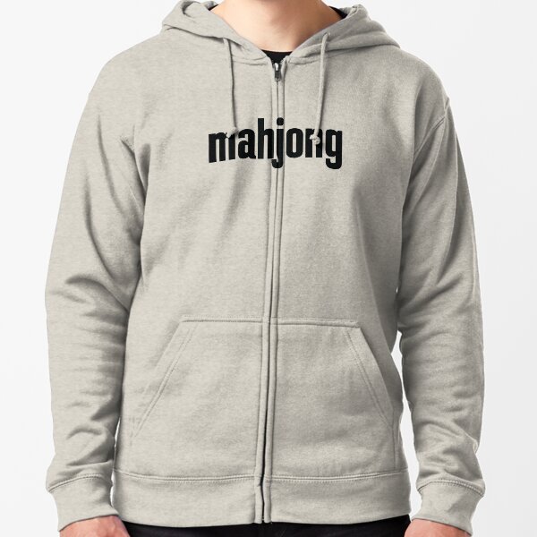 Mahjong Zipped Hoodie