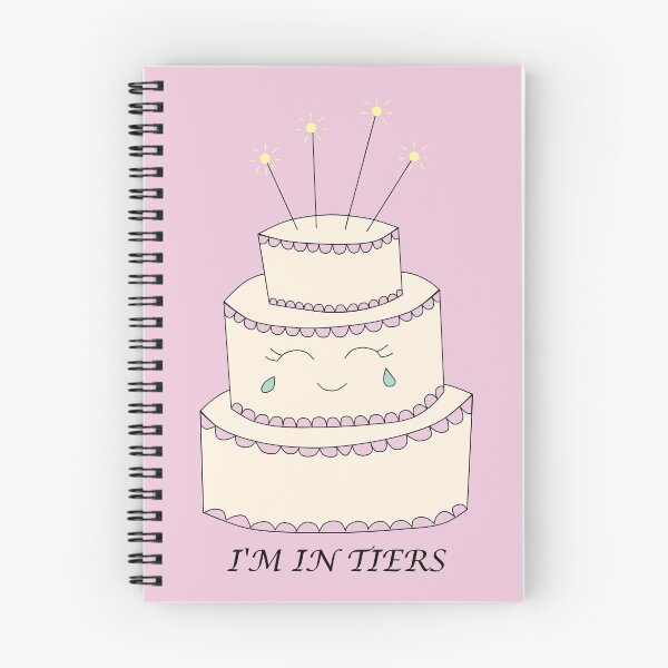 Item preview, I'm in Tiers Cake Pun designed and sold by punderfullife.