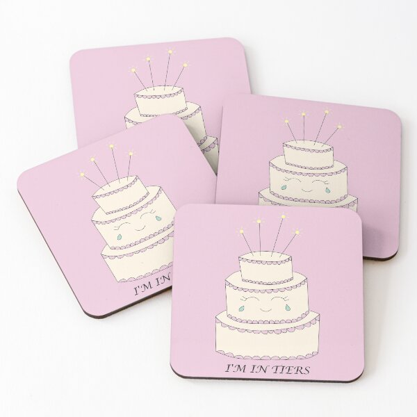 Item preview, I'm in Tiers Cake Pun designed and sold by punderfullife.