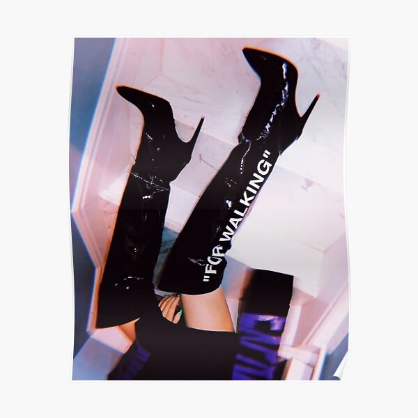 Bottes blanc cassé Poster