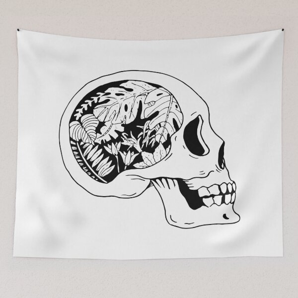 Item preview, Wild Head Skull designed and sold by hugoncalves.