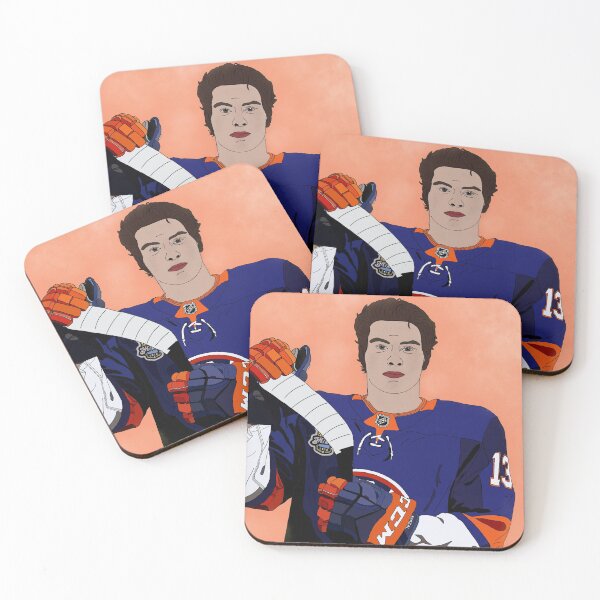 Item preview, Mathew Barzal, # 13 designed and sold by ArtsyHockey.
