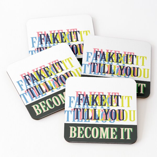 Artikelvorschau, Fake It Till You Make It entworfen und verkauft von Minimalist  Shop.