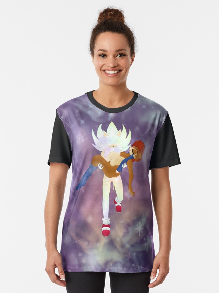 Alternate view of Hyper Sonic and Sally Graphic T-Shirt