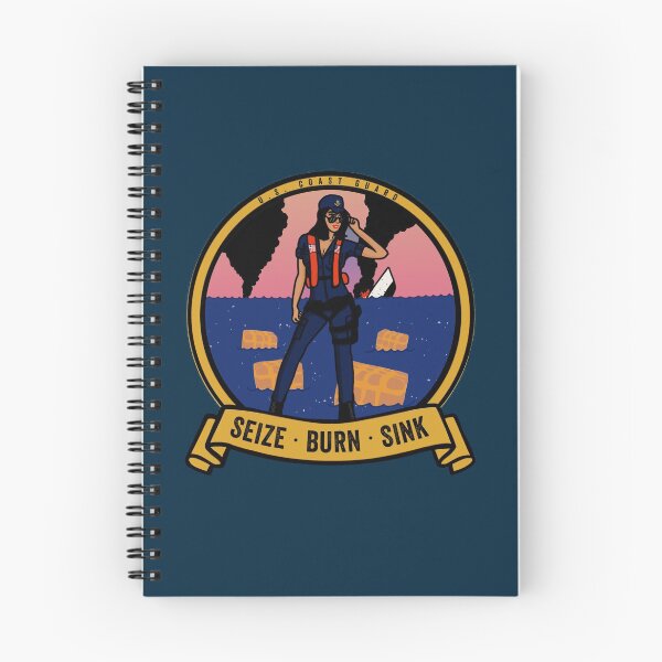 Item preview, Coast Guard Seize Burn Sink designed and sold by AlwaysReadyCltv.