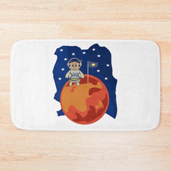 Item preview,  Astronaut goat moon star galaxy designed and sold by Gex909.