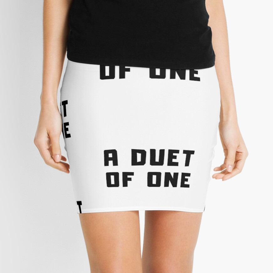 A DUET OF ONE Mini Skirt