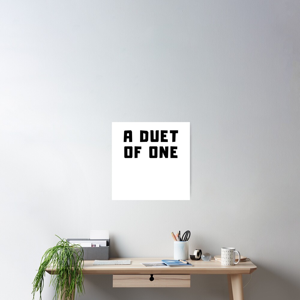 A DUET OF ONE Poster
