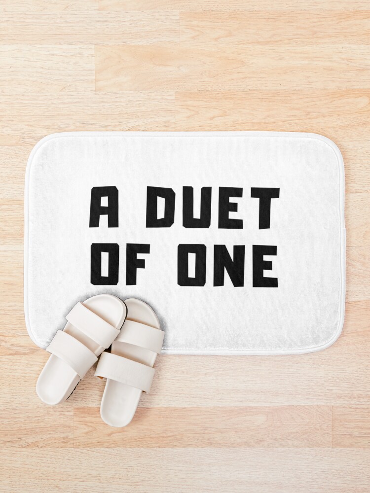 Alternate view of A DUET OF ONE Bath Mat