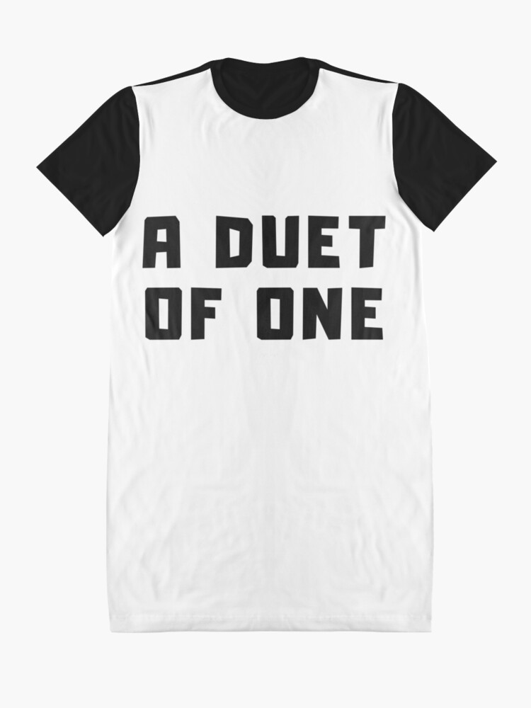 Alternate view of A DUET OF ONE Graphic T-Shirt Dress