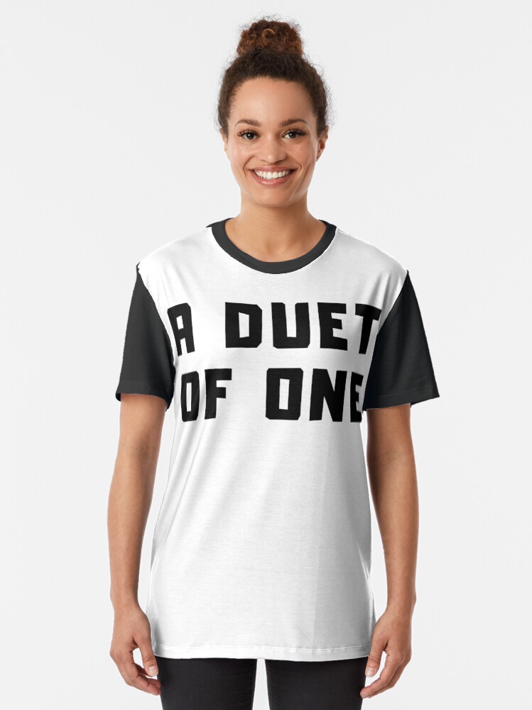 Alternate view of A DUET OF ONE Graphic T-Shirt