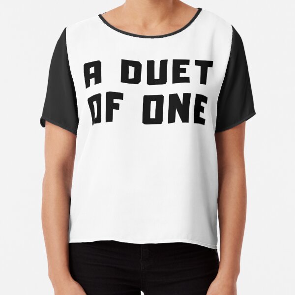 A DUET OF ONE Chiffon Top