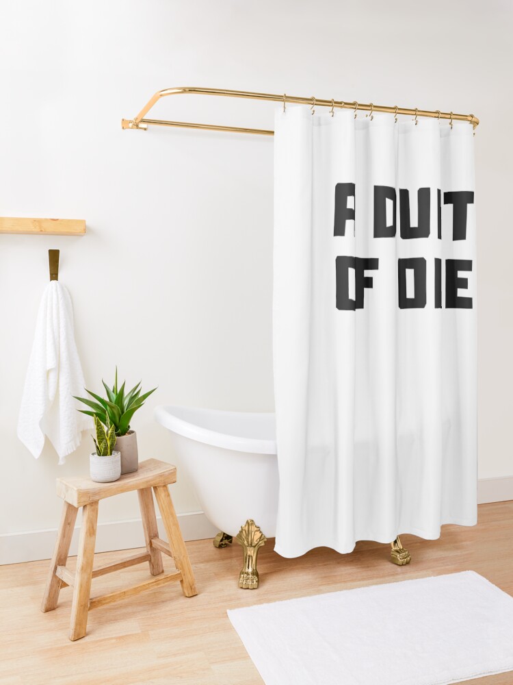 Alternate view of A DUET OF ONE Shower Curtain