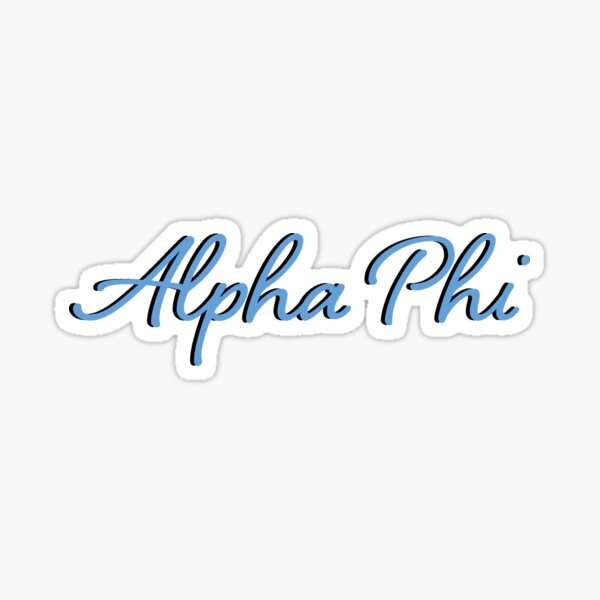Alpha Phi Sticker