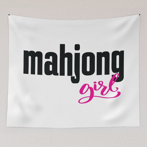 Item preview, Mahjong Girl designed and sold by ProjectX23.