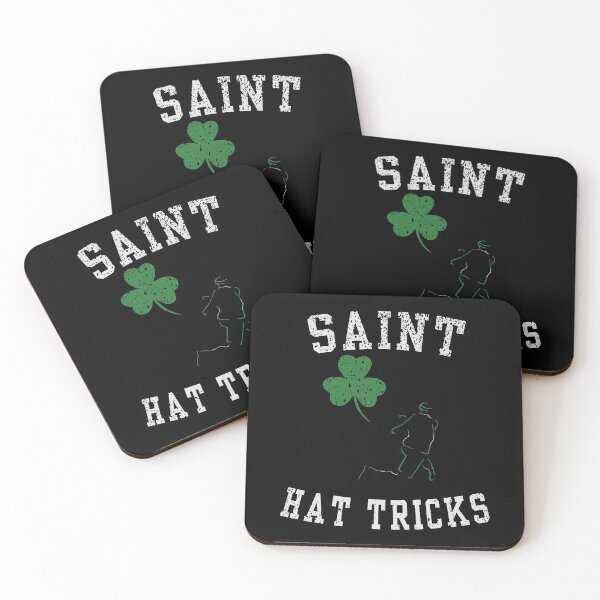 Item preview, Saint Hattrick St Patrick's Day Hockey Hat Tricks designed and sold by KiteOfWind.
