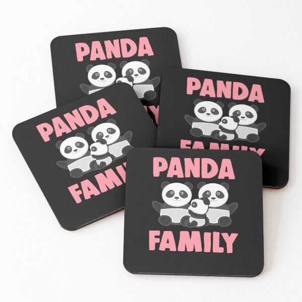 Item preview, Panda family cute family panda animal gift designed and sold by redshirtz.